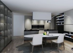 Moderne UV-kjøkkenskap i melamin