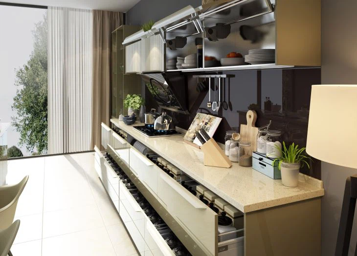 Storage Modern Kitchen Cupboards