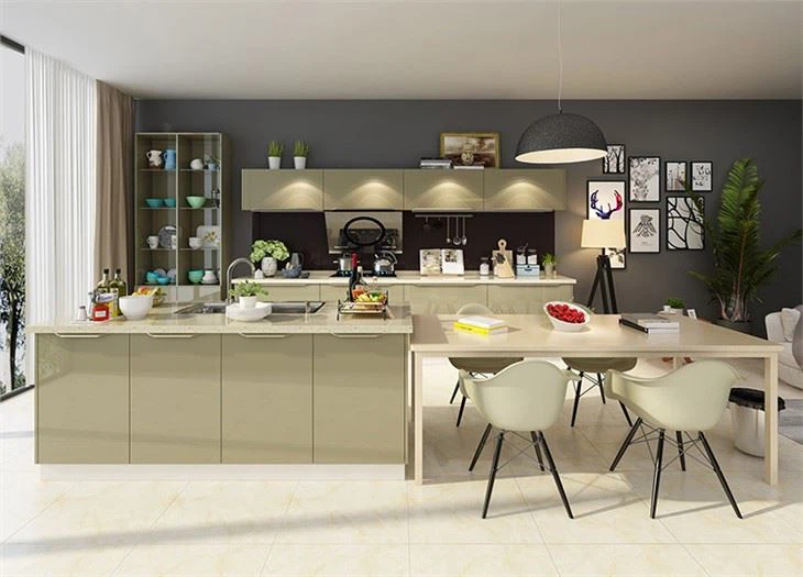 Gloss MDF Kitchen Cabinets